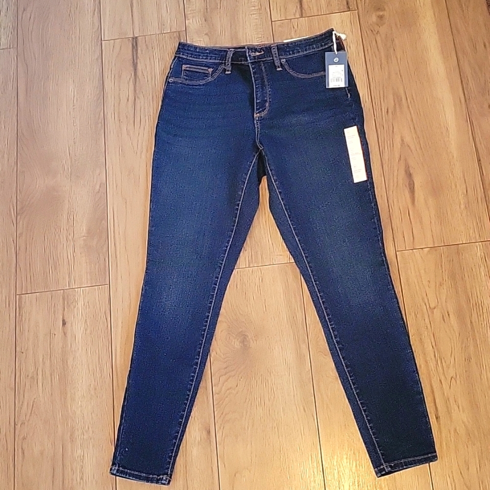 High-rise jeggings